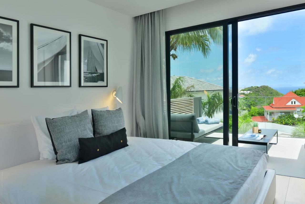 Reve De Saint Barth - Vue Mer - Piscine Chauffee & Jacuzzi グスタビア エクステリア 写真